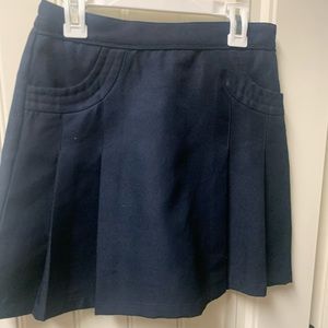 Girls nautica navy uniform skirt size 12